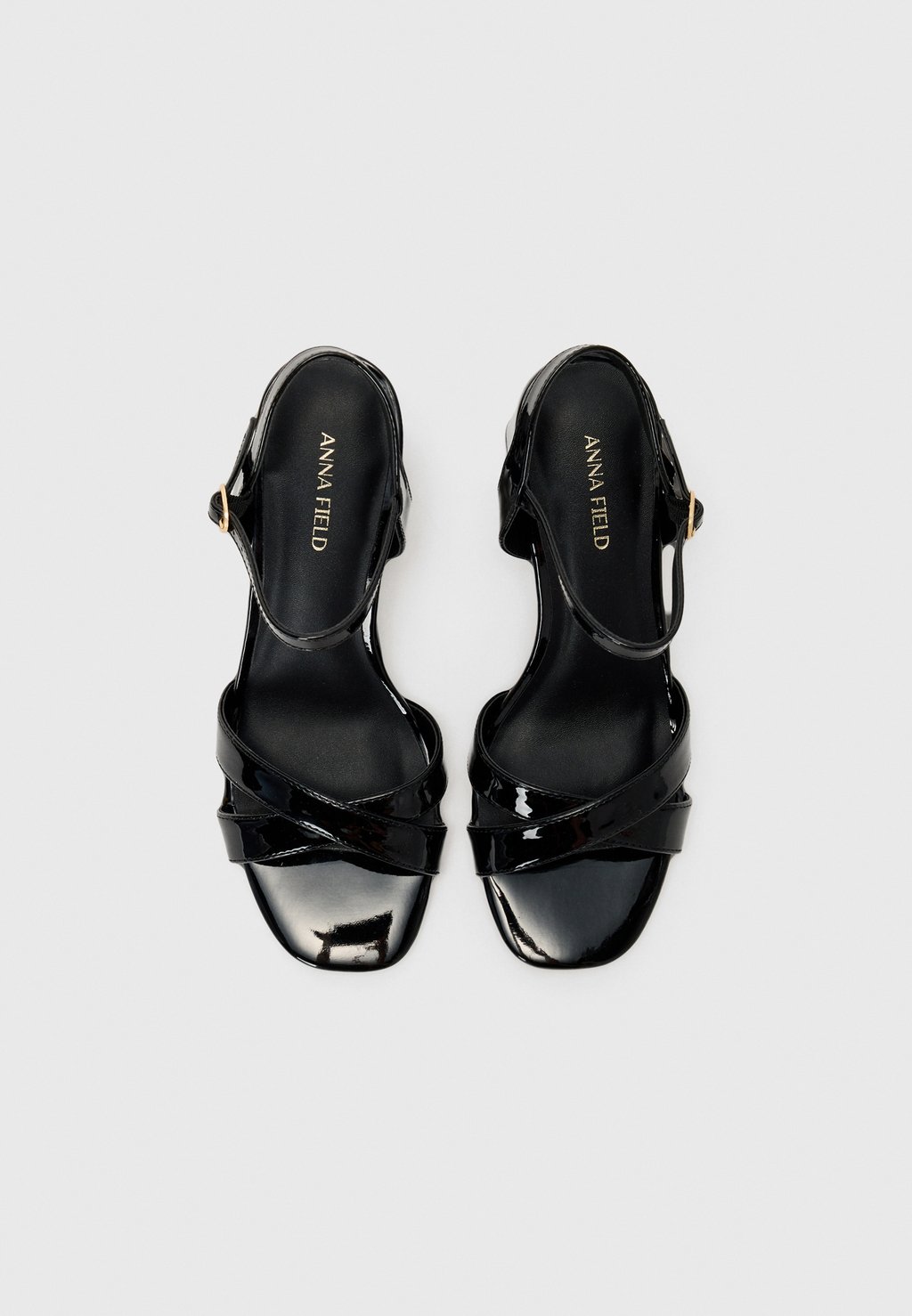 Босоножки на высоком каблуке Anna Field by Zalando, черный — фото 4