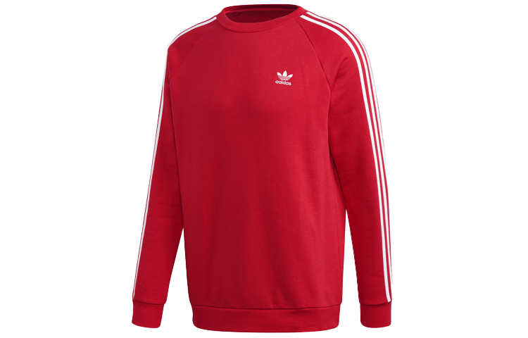 

20SS 3ST CREW Толстовка мужская красная Adidas Originals, красный