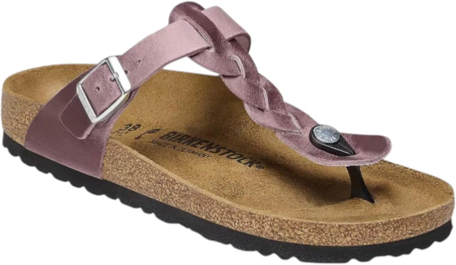 Сандалии из натуральной кожи, Birkenstock, лавандовый