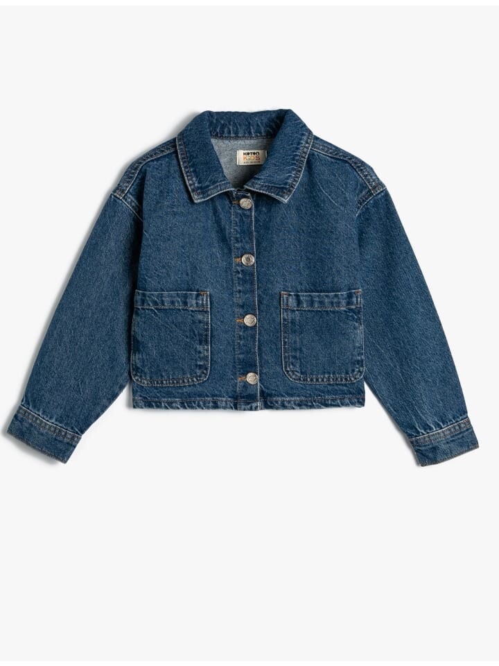 

Джинсовая куртка KOTON Blazer, синий