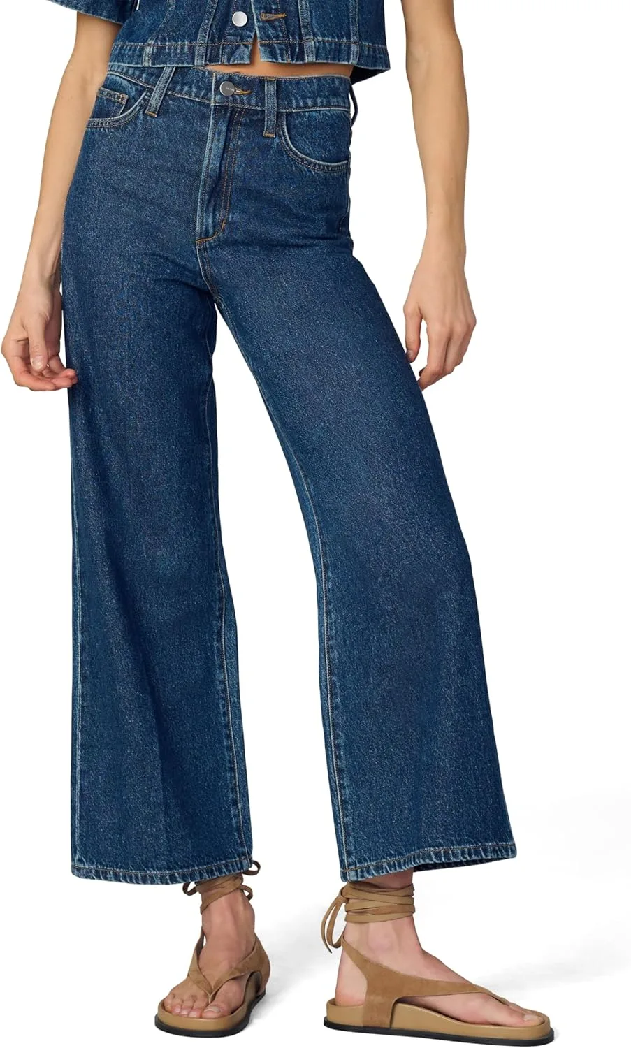 

Joe's Jeans The Mia High Rise Wide Leg Ankle Jean