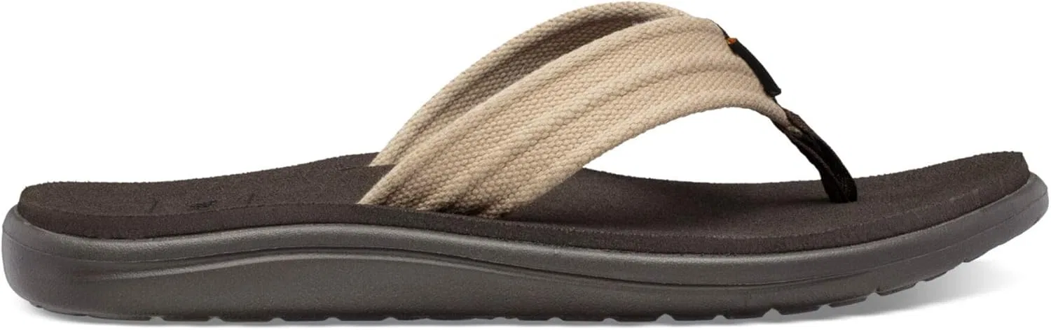 Мужские шлепанцы Teva Voya Flip Sandal, Green Dune Dune