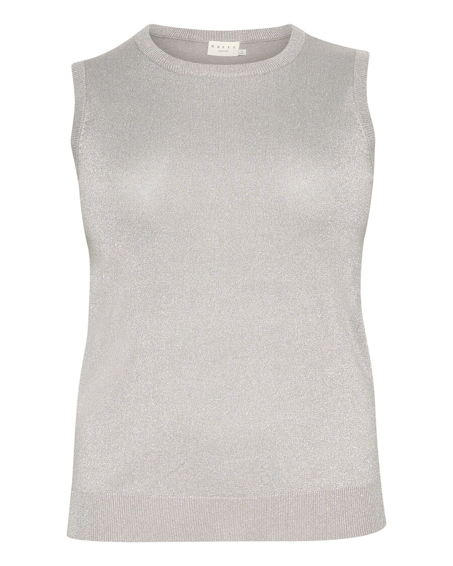 

Вязаный топ KAFFE CURVE KC Regitta, цвет Silver grey