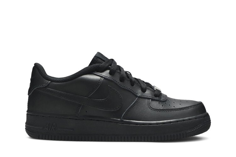 

Кроссовки Nike Air Force 1 Low GS 'Triple Black', черный