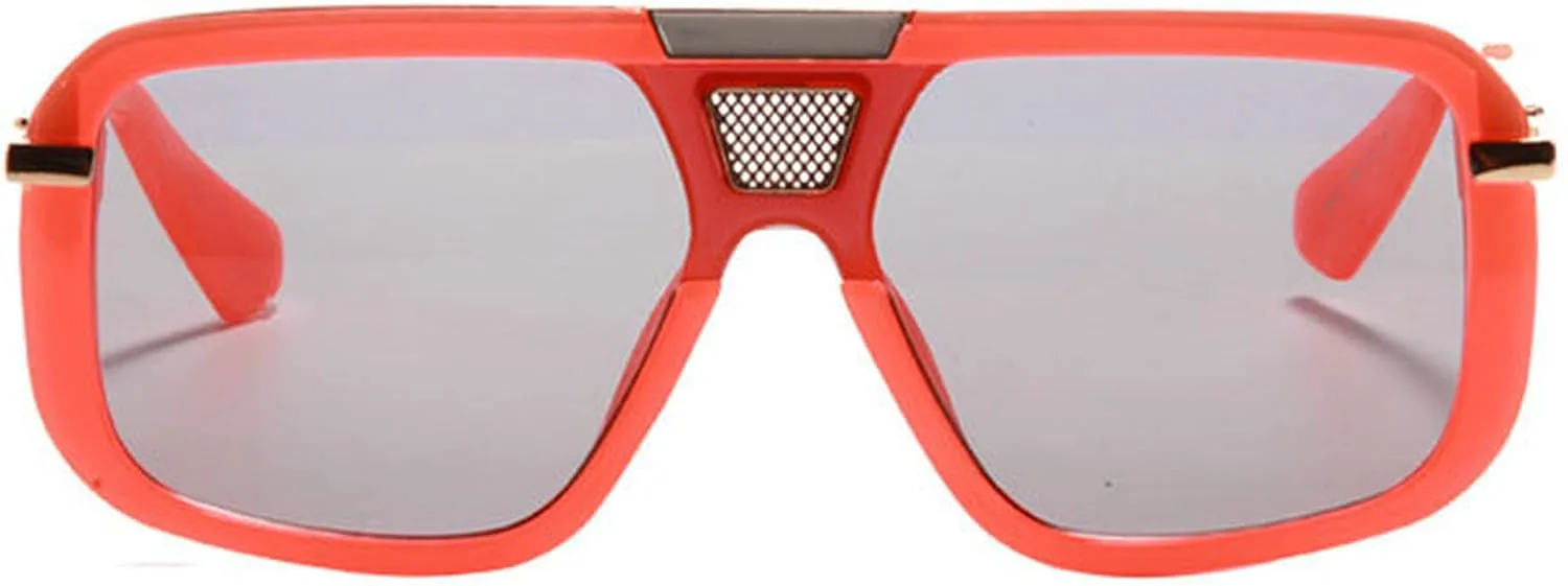 

Модные солнцезащитные очки-пилот большого размера для женщин и мужчин, с металлической оправой и квадратной формой, женские солнцезащитные очки mincl, C5