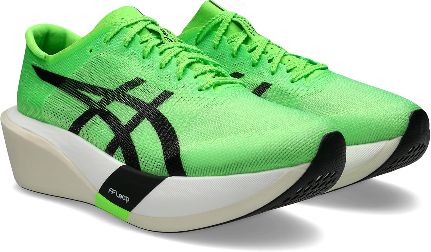 Беговые кроссовки ASICS Unisex METASPEED Edge Tokyo, черный/зеленый — фото 2