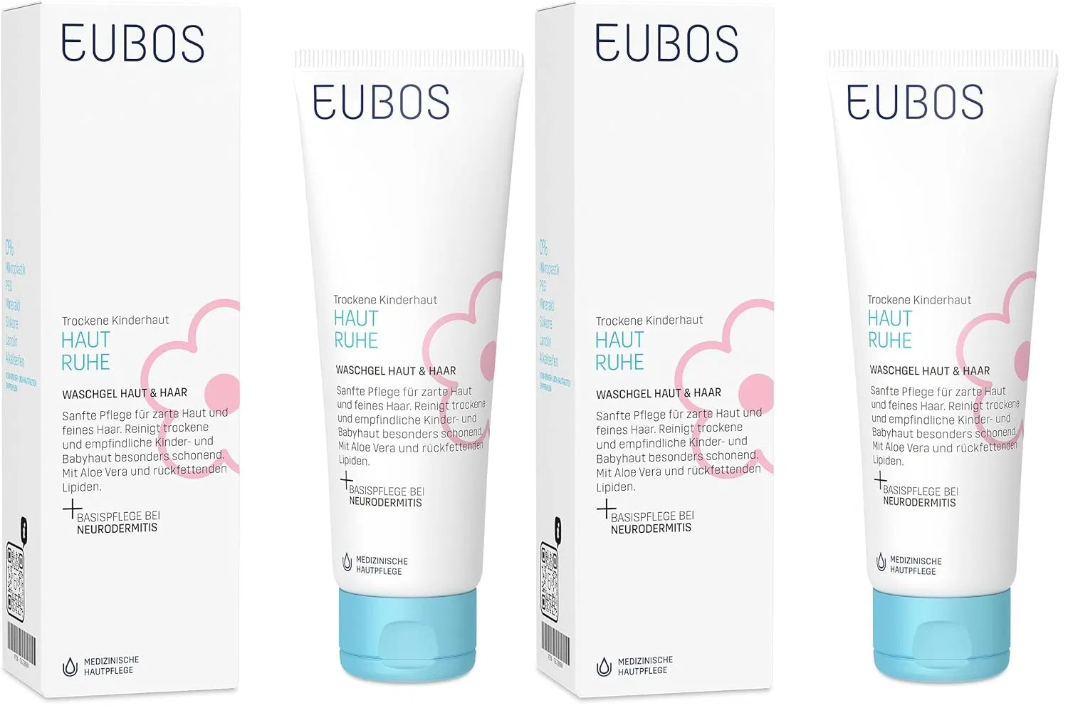 Гель для мытья кожи и волос «Skin Rest» от Eubos Eubos