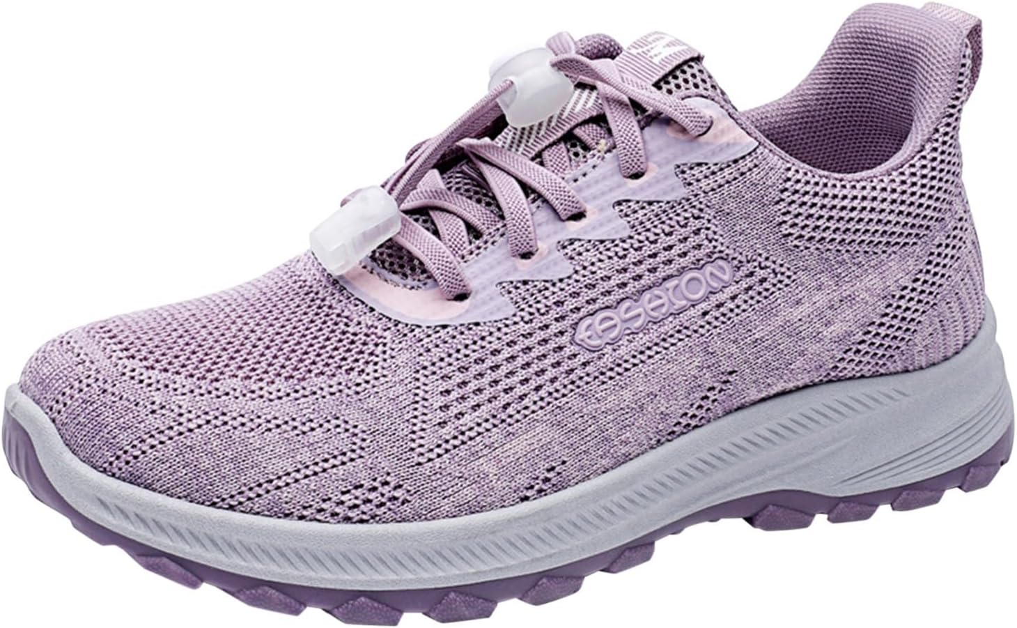 

Мужские легкие дышащие кроссовки для ходьбы с нескользящей подошвой, удобные для бега и тренировок, спортивные кроссовки для тенниса и зала, женские Generic, светло-фиолетовый