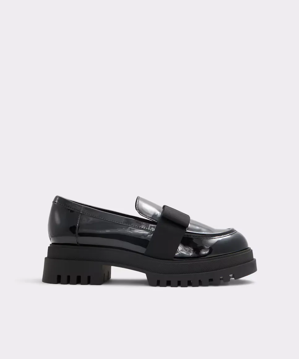 Женские мокасины с круглым носком Aldo, черный
