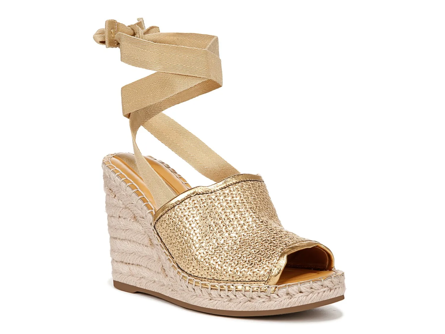 

Сандалии Sierra Wedge Sandal Franco Sarto, золото