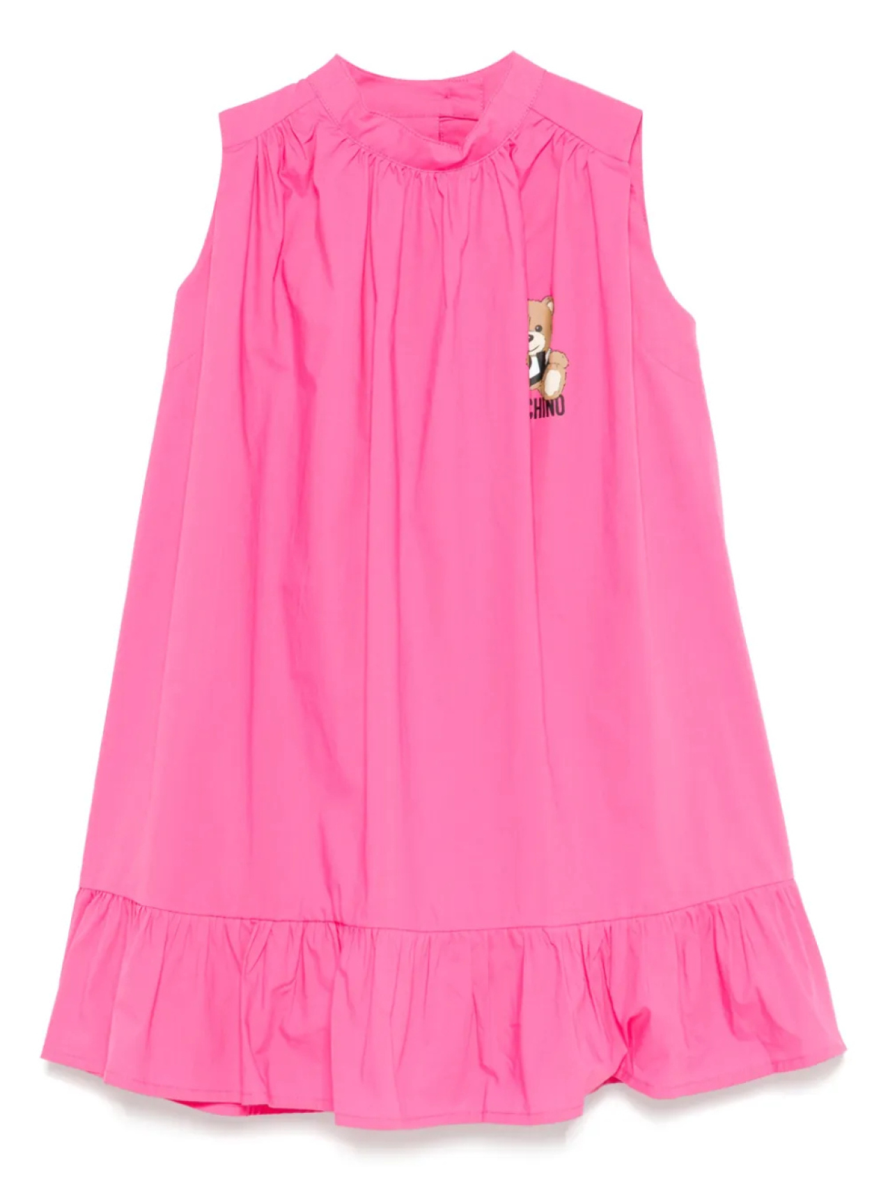 

Платье с принтом Teddy Bear Moschino Kids, розовый
