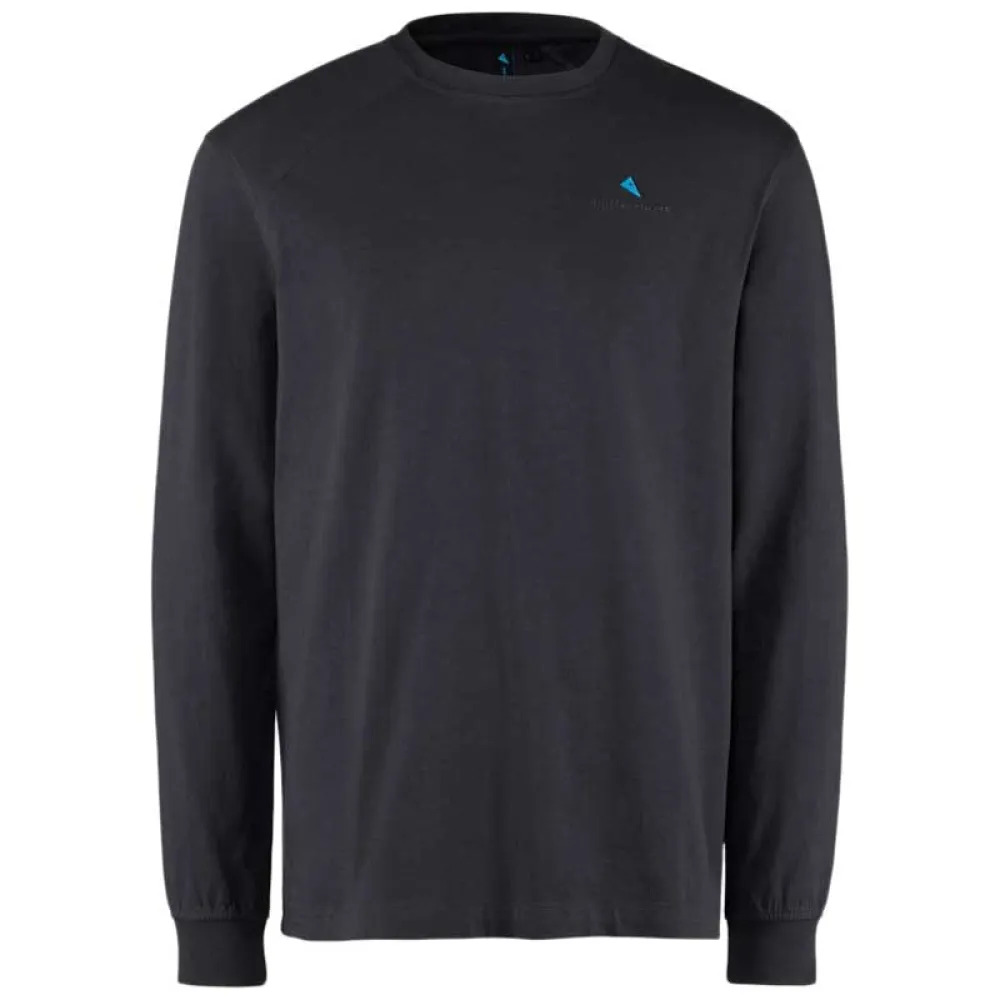 

Футболка Klättermusen Root Logo long sleeve, черный
