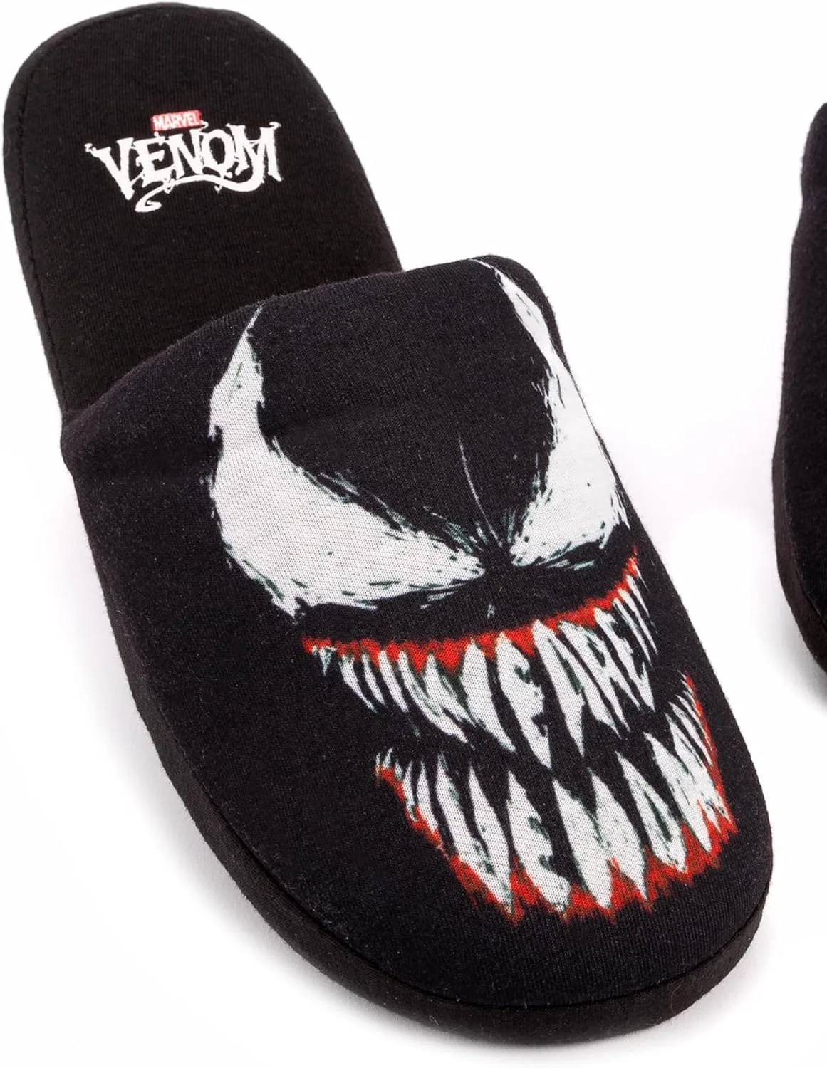 Мужские домашние тапочки Marvel Poison Slippers Alien Symbiote, тапочки, черный — фото 3