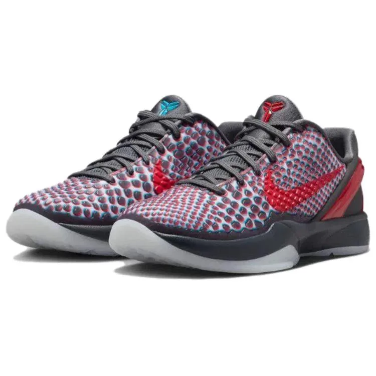 Nike Zoom Kobe 6 Low top Basketball Shoes Unisex Orange — фото 4