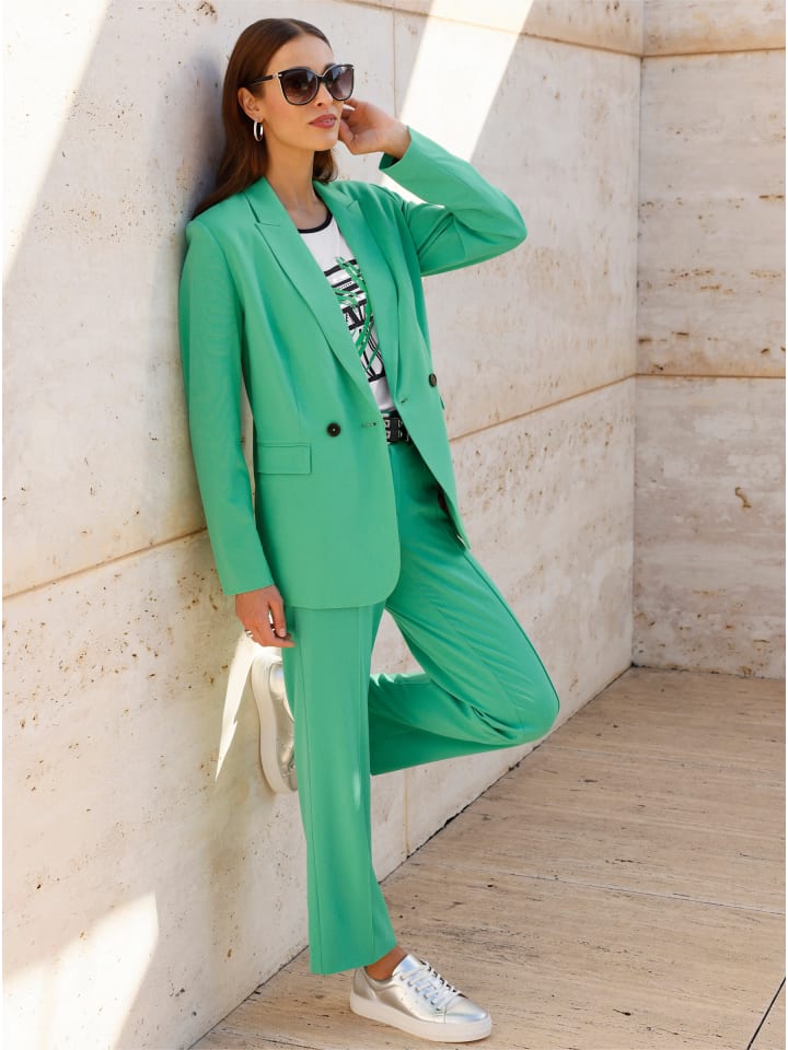 

WITT WEIDEN Блейзер травянисто-зеленого цвета