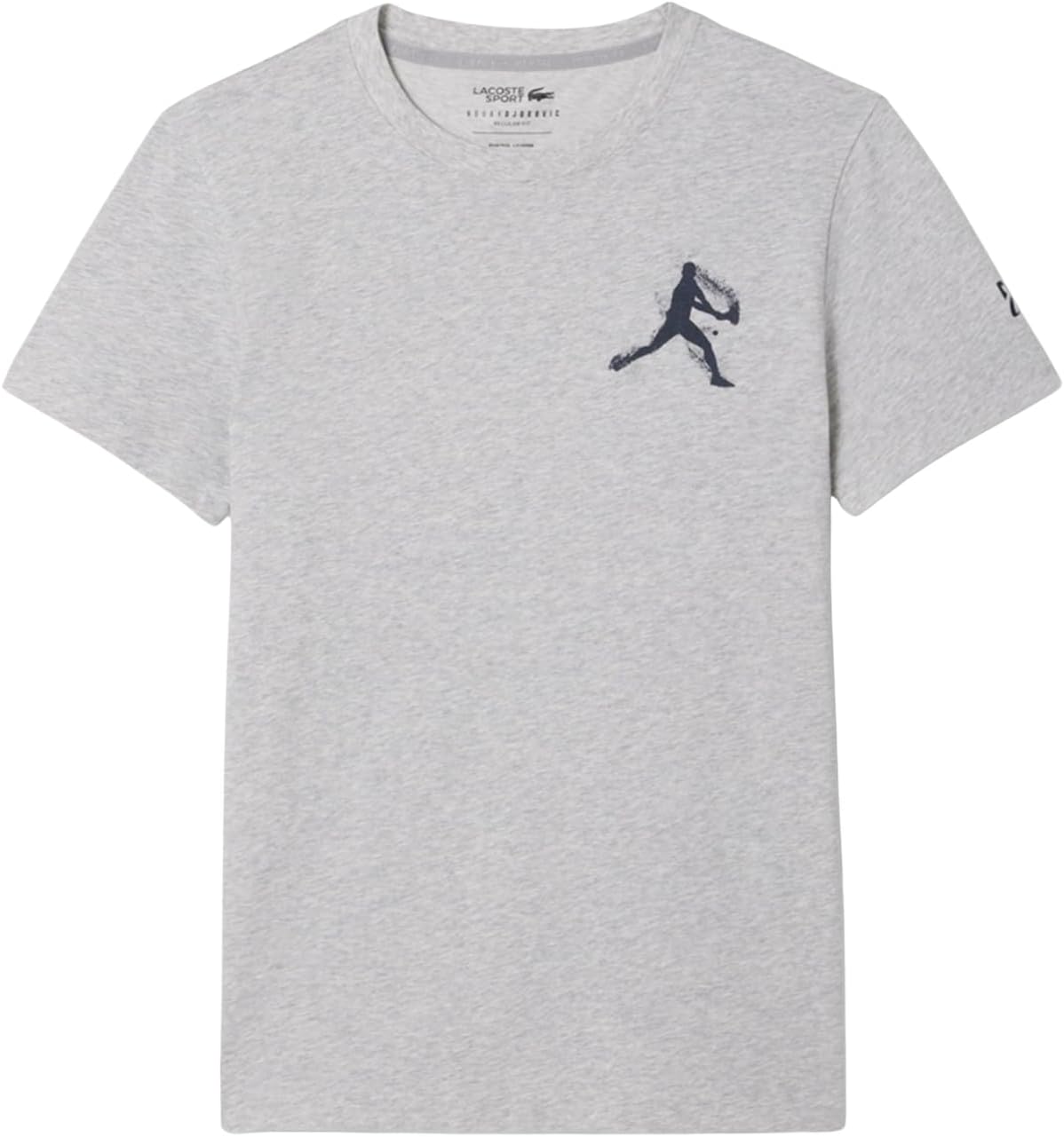 

Футболка Lacoste Mens Sport Tennis X Novak Djokovic Pack, Silver Chine/Navy Blue, Синий, Футболка Lacoste Mens Sport Tennis X Novak Djokovic Pack, Silver Chine/Navy Blue