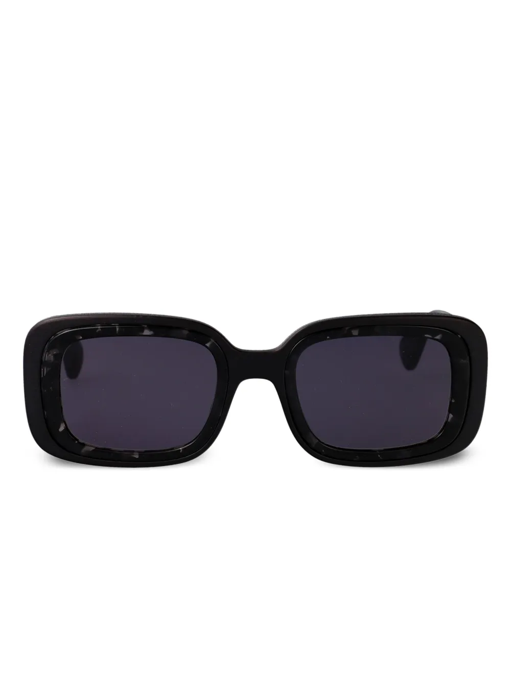 

Солнцезащитные очки в прямоугольной оправе Mykita, черный