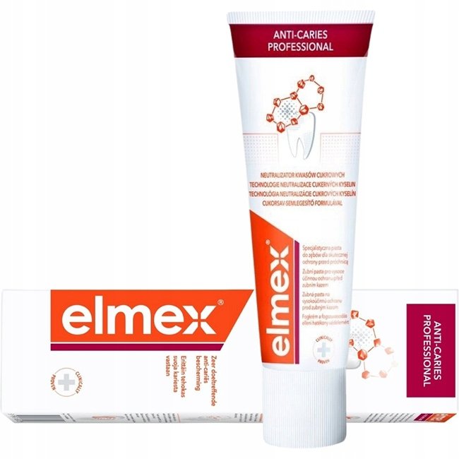 

Зубная паста ELMEX Profesional Anti-caries с аминофторидом 75 мл