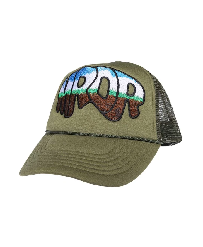 

Регулируемая бейсболка из полиэстера. Who Decides War, зеленый