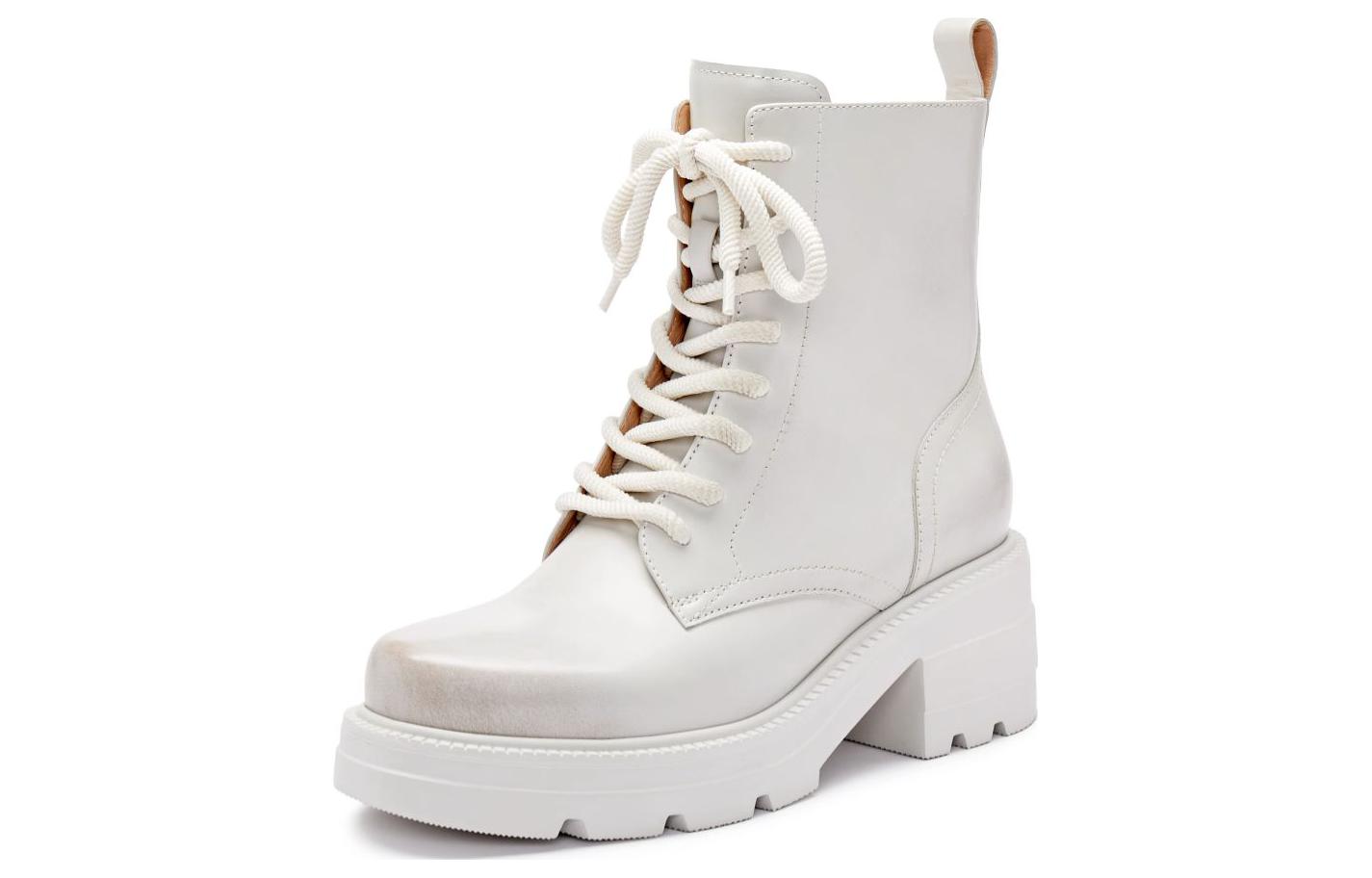 Стильная женская ботильоны Rock SOLO Martin Boot 6cm Staccato, черные — фото 3