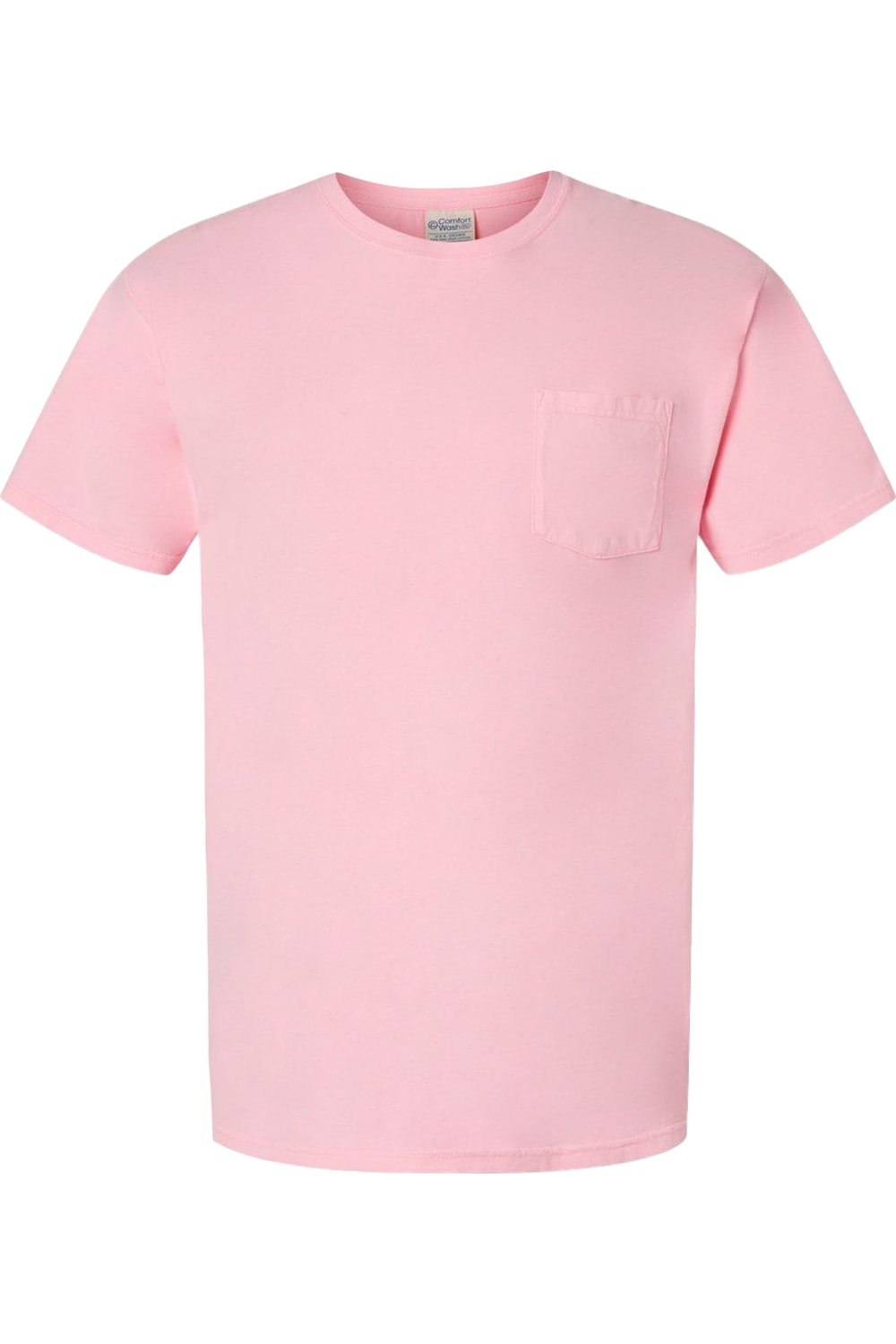 

Футболка ComfortWash by Hanes Garment-Dyed Pocket, цвет cotton candy