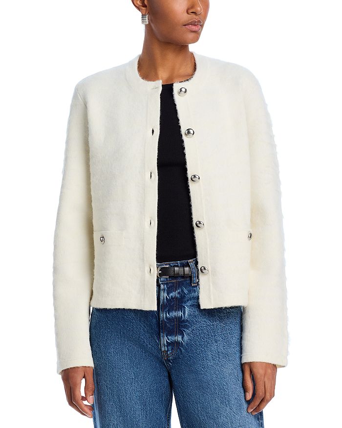 

Куртка Josephine Brushed Proenza Schouler White Label, слоновая кость/кремовый