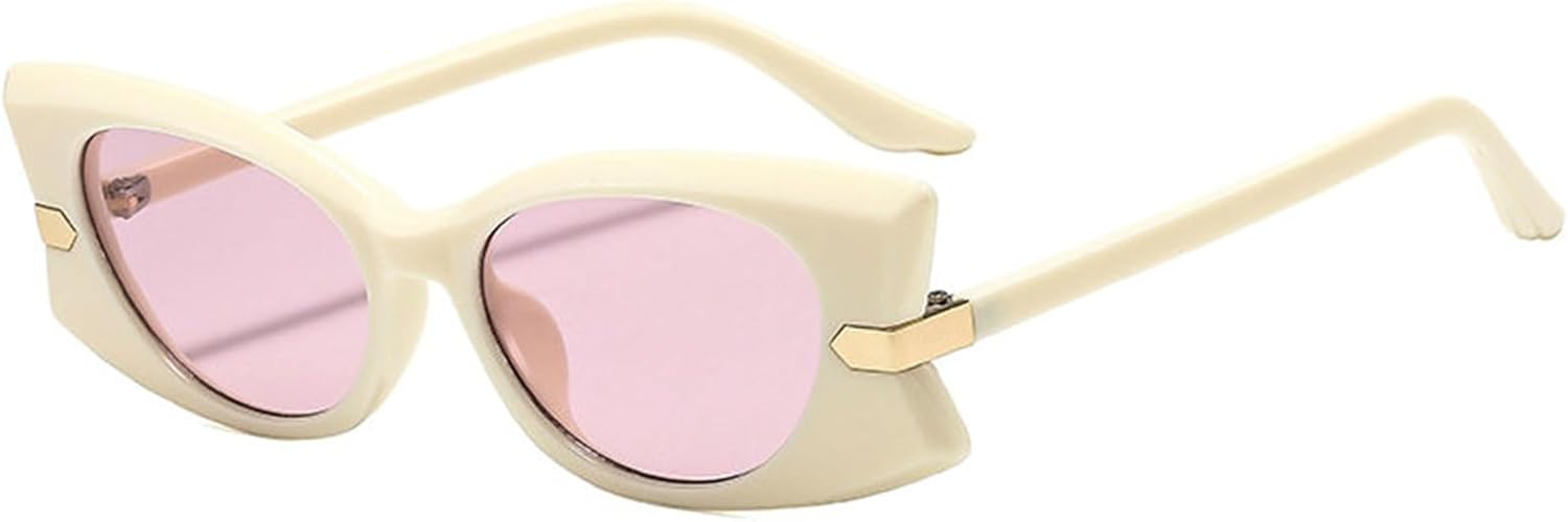 

Солнцезащитные очки Willochra в стиле ретро 90-х с бабочками для женщин и мужчин, маленькие квадратные, модные, винтажные, прямоугольные, стильные, с защитой от ультрафиолета UV400, C4