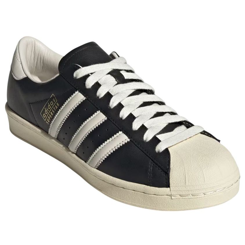 Кроссовки (WMNS) adidas Superstar Vintage Made in Germany 'Black Cream White', черный — фото 3