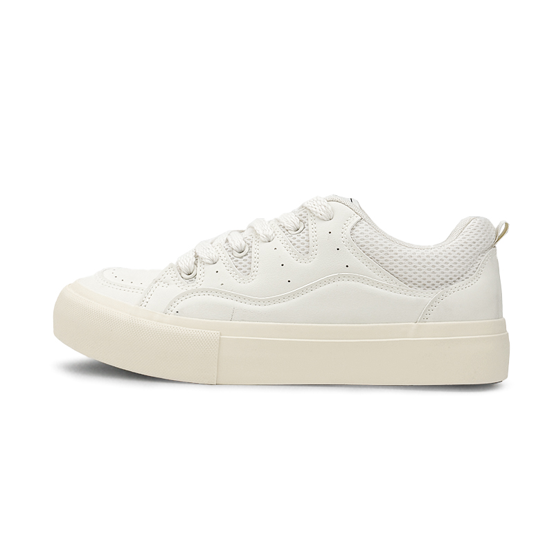 

VASIBAEN Низкие кроссовки для скейтбординга Shock Absorbers, бежевые, мужские