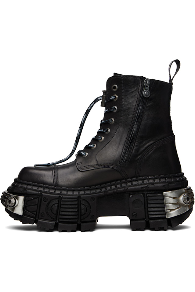 Новые ботинки Rock Edition Destroyer Vetements, черный — фото 3