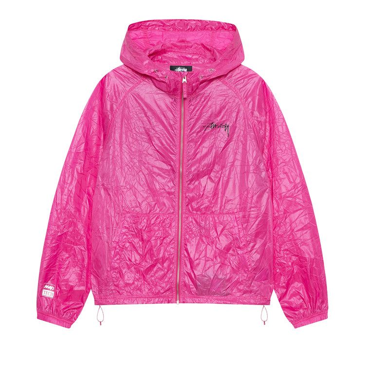 

Куртка Stussy Beach Wrinkled Nylon Shell, Magenta