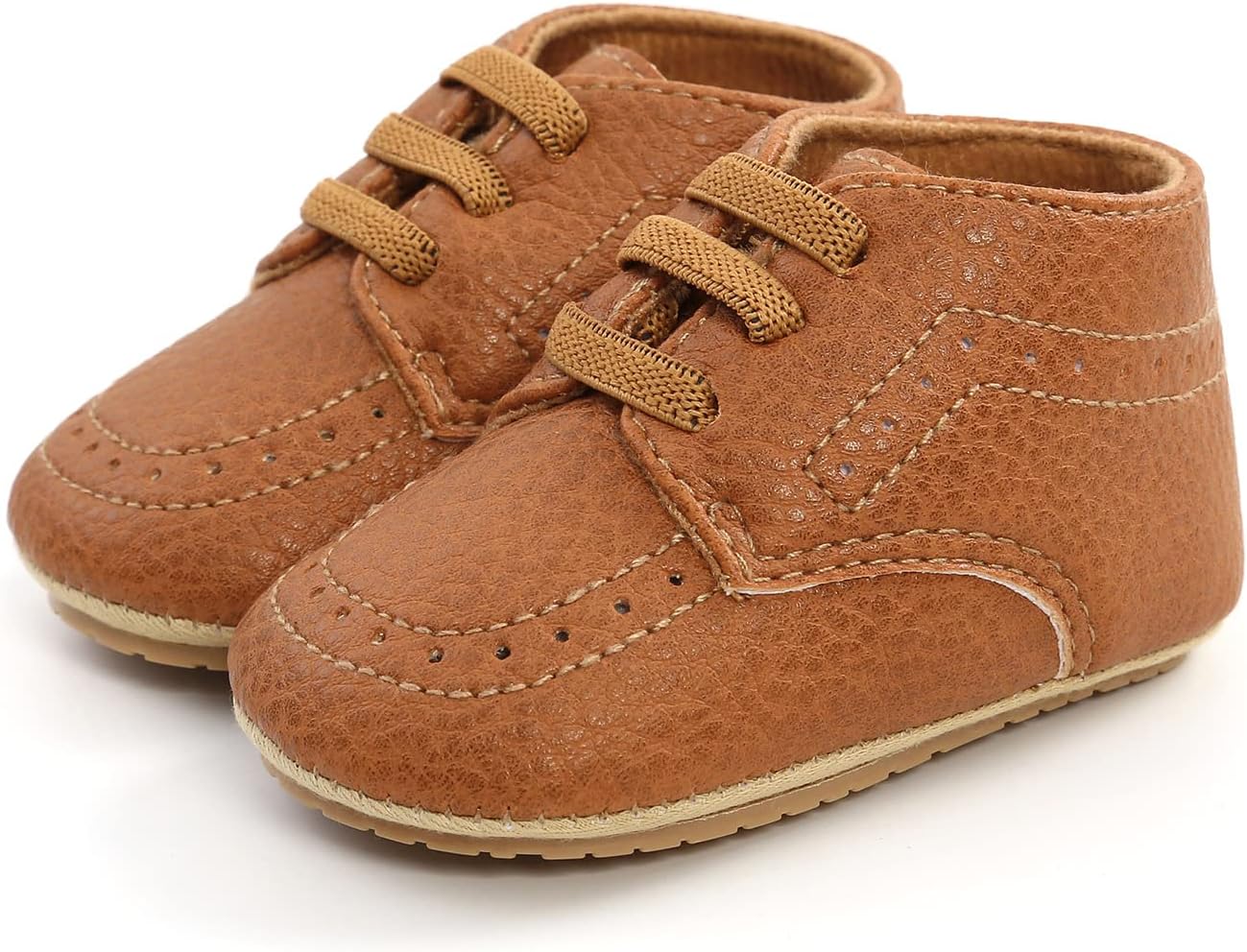 

Детские туфли-оксфорды для мальчиков из искусственной кожи Ohsofy, коричневый