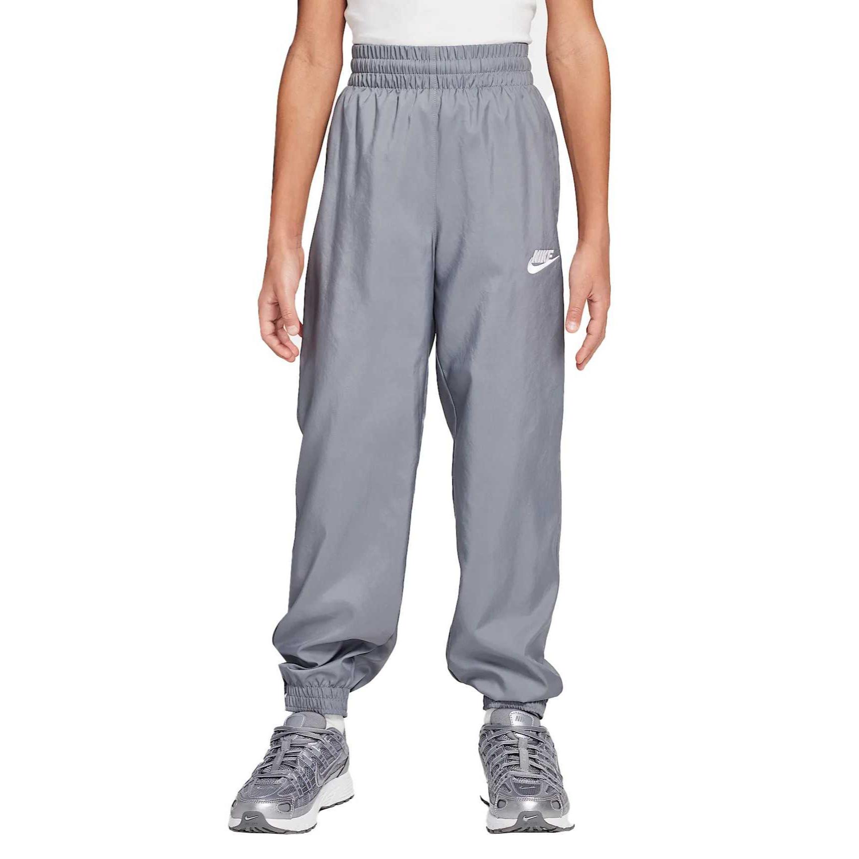 Nike Брюки smoke gray/white kids'