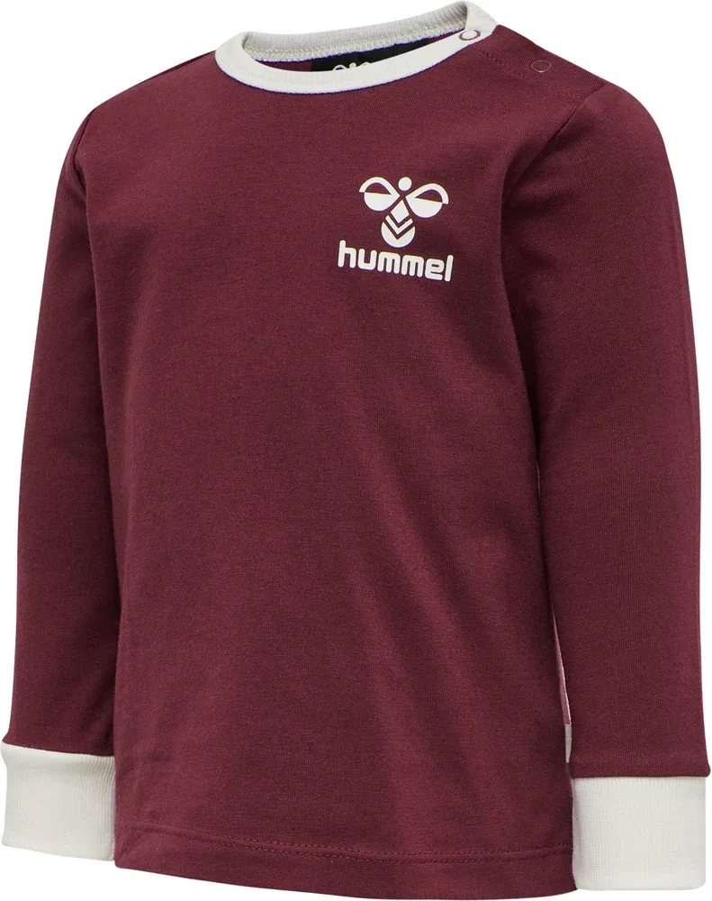 Футболка с длинным рукавом, Hummel, коричневый
