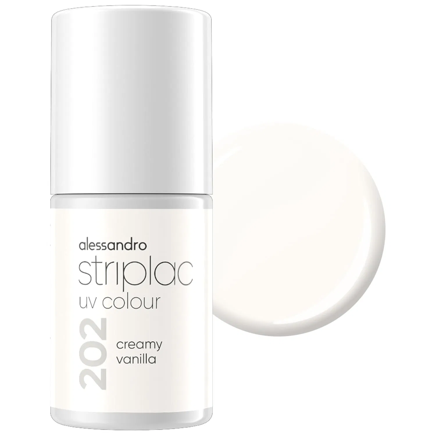 УФ-лак для ногтей «Creamy Vanilla» от alessandro Striplac Alessandro, Nude