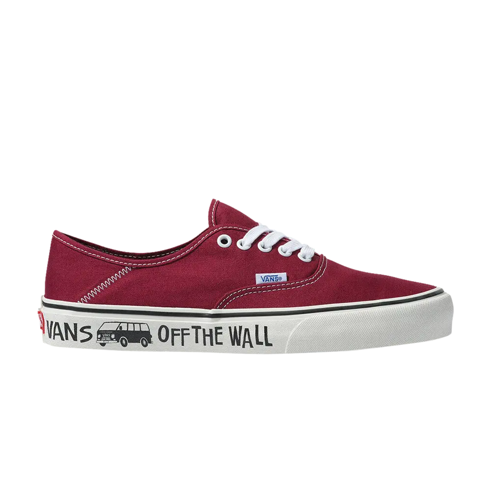

Кроссовки Yusuke Hanai x Authentic SF Vans, красный