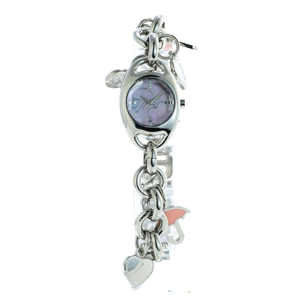 

Серебряные часы из нержавеющей стали Chronotech