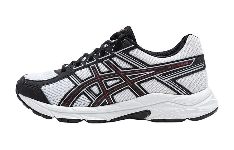 

Кроссовки детские Gel-Contend 4 GS Low-top белые/черные Asics, белый/черный