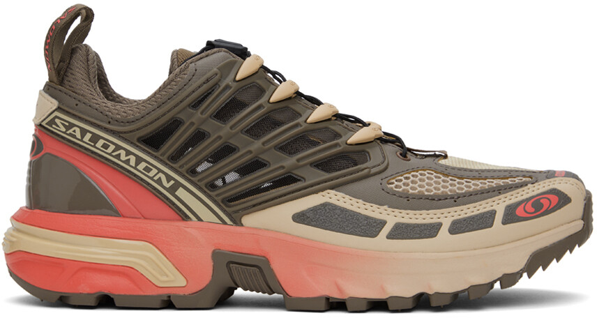 

Кроссовки ACS Pro серо-коричневого цвета Salomon, Falcon/Sugar coral/Cement