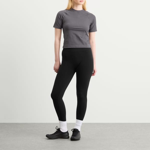 Топ Zenvy Rib с короткими рукавами Nike, мультиколор — фото 4