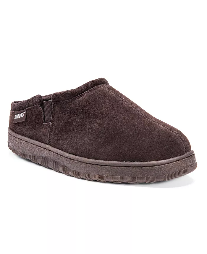 

Мужские стеганые клоги-тапочки Matt Printed из берберской замши MUK LUKS, коричневый