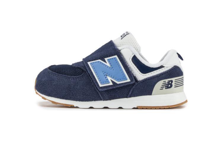 

New Balance Низкие кроссовки для малышей серии NB 574 с защитой от ударов и истираний, темно-синие, для младенцев и малышей