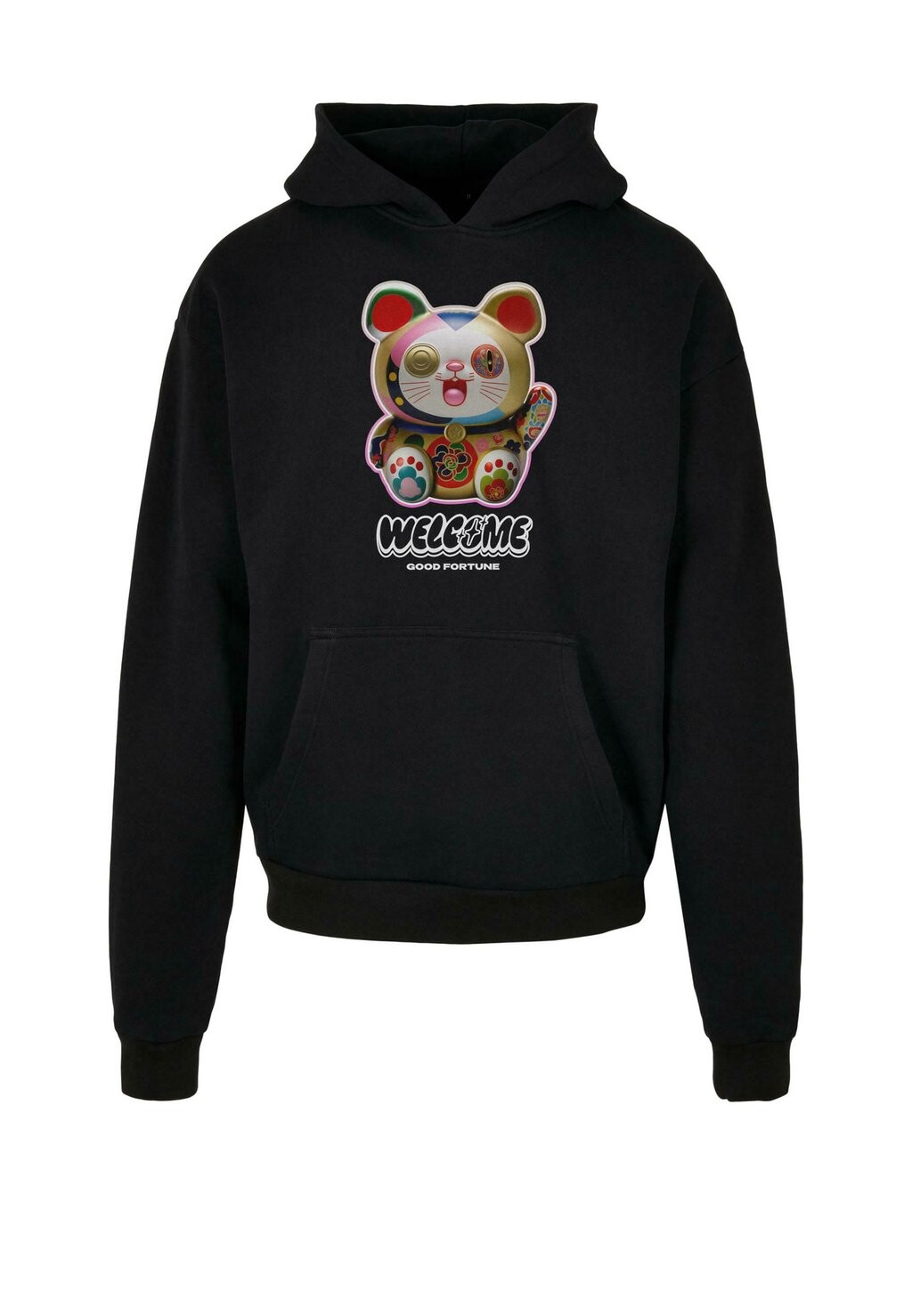 

Толстовка WELCOME CAT ULRTA HEAVY OVERSIZE HO Upscale by Mister Tee, черный