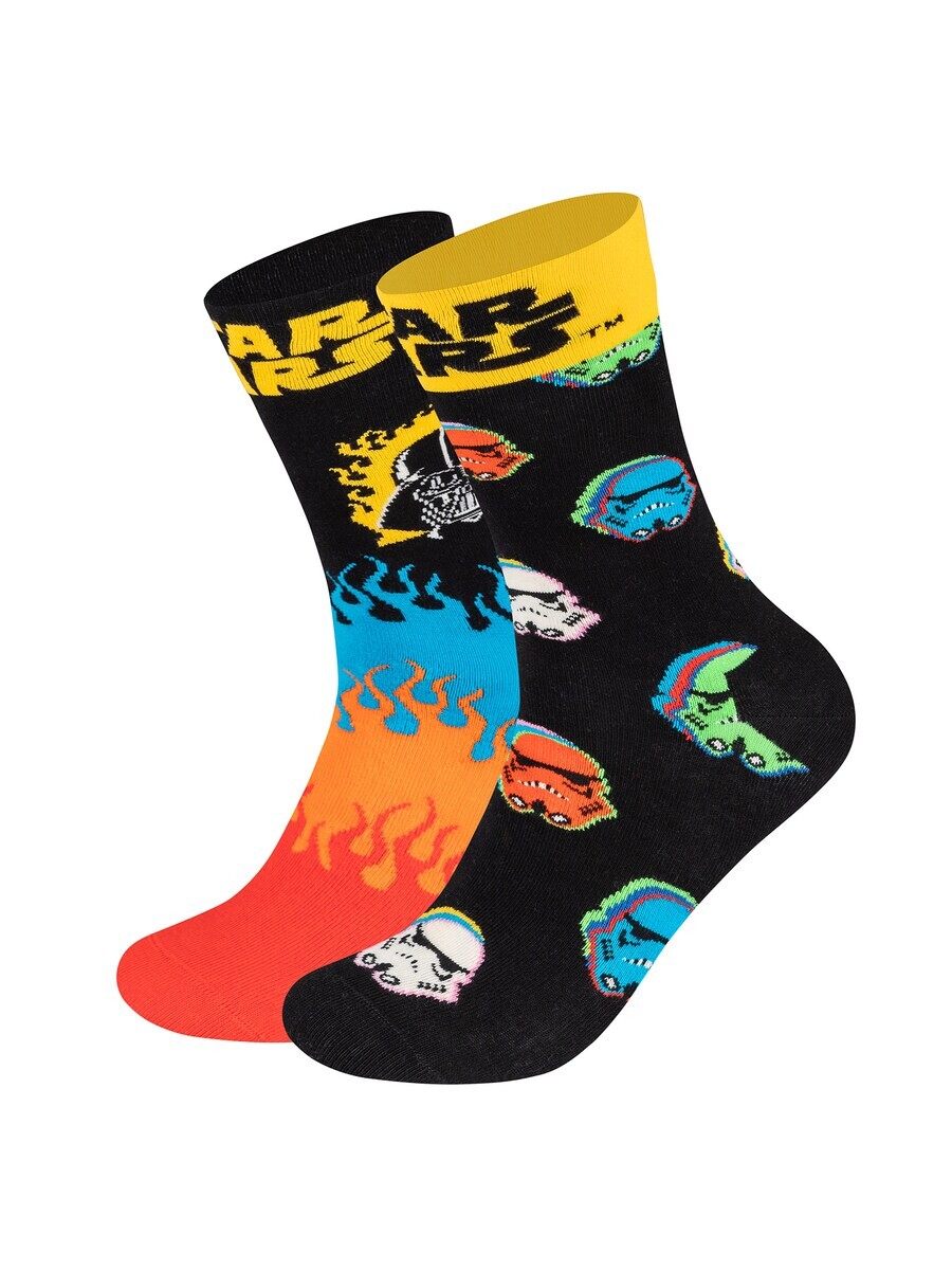 

Носки Happy Socks Socks Star Wars Darth Vader and Stormtrooper, черный