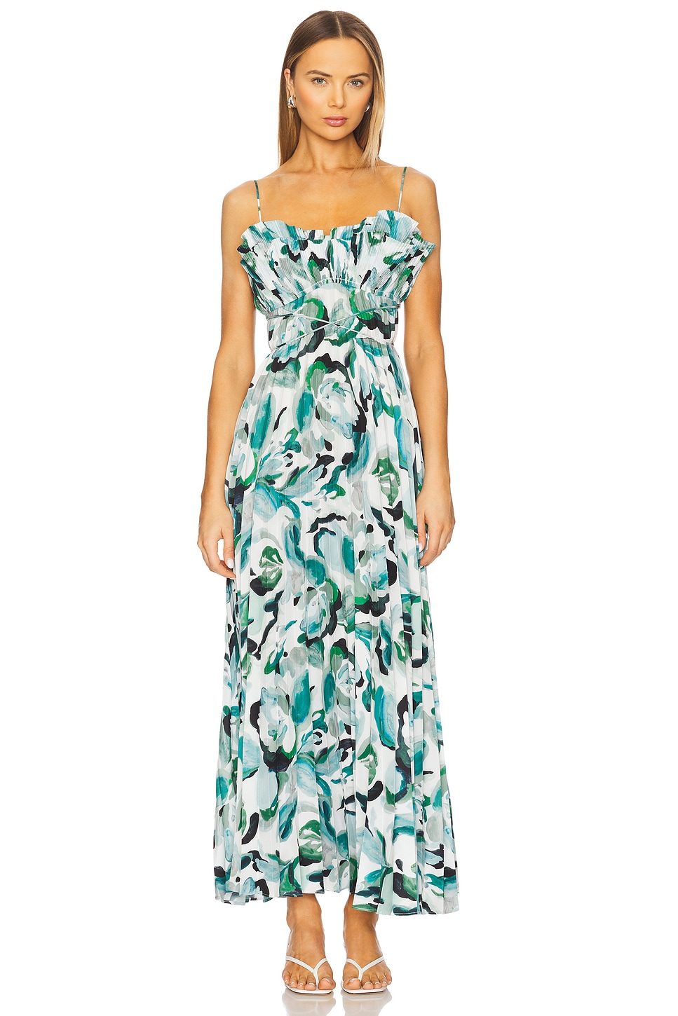 

Maxi-платье Sanna Acler, teal grove