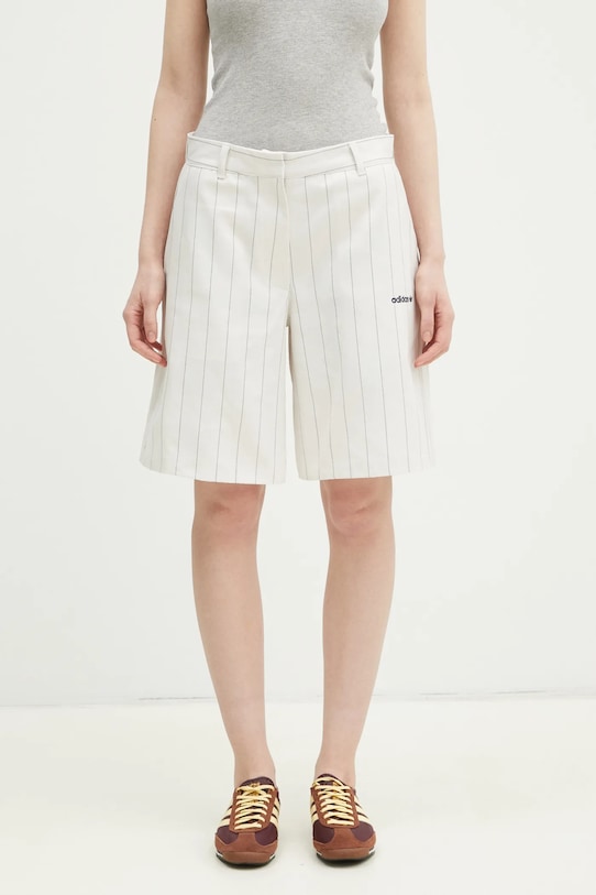 

Шорты Pinstripe short Adidas Originals, бежевый