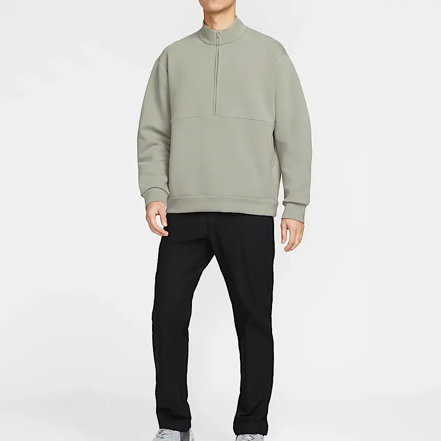 ImpossiblySoft мужская футболка Dri-FIT с полузастежкой Nike, светло-зеленый — фото 4