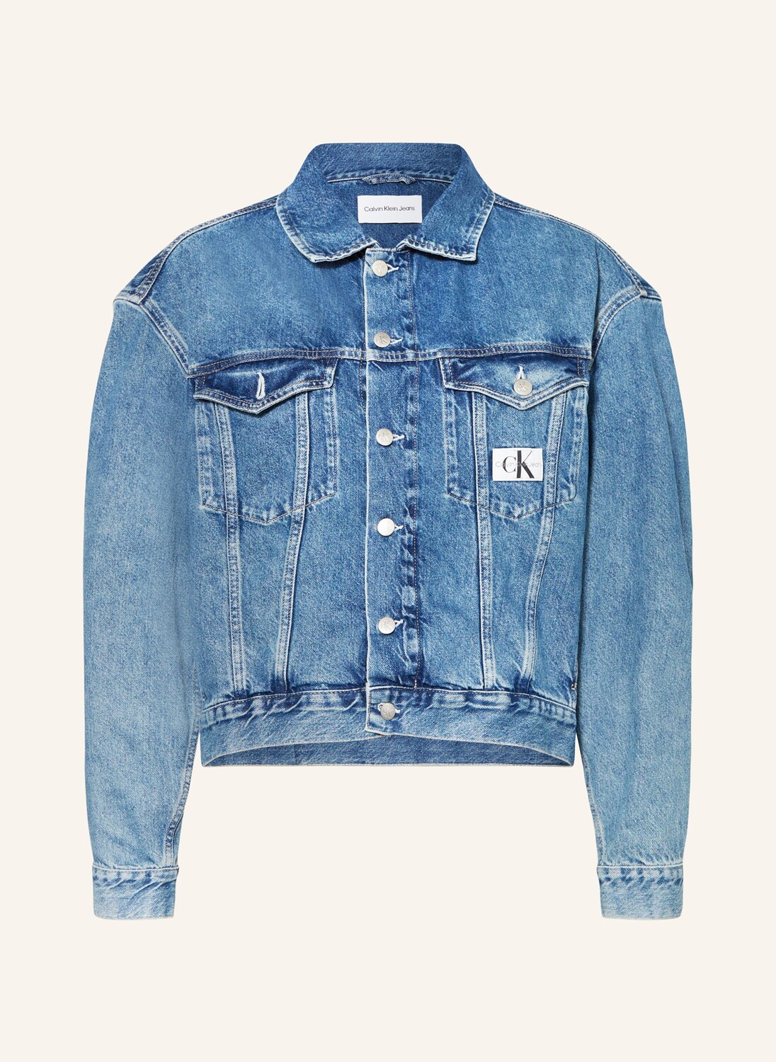 

Джинсовая куртка Calvin Klein Jeans, синий