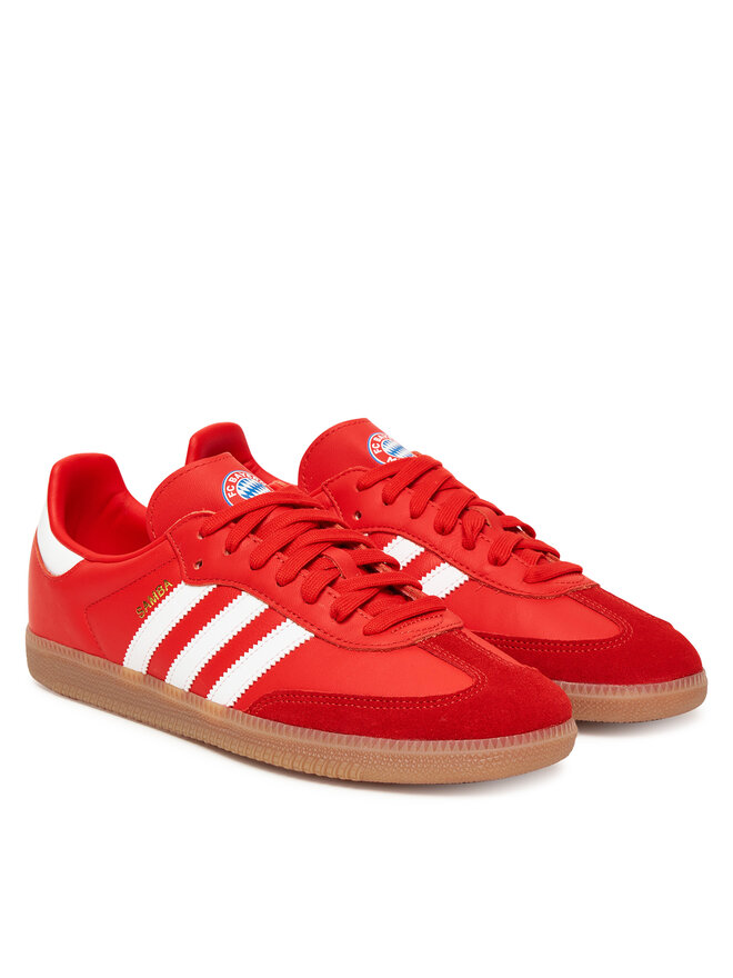 Кроссовки Samba FC Bayern JQ4039 Adidas, красный — фото 2
