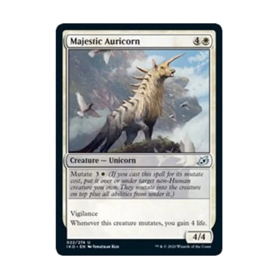 

CCG Величественный Аурикорн (U), MTG - Ikoria - Lair of Behemoths